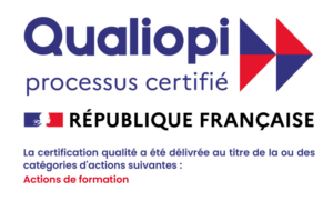 Logo Qualiopi, processus certifié pour les actions de formation