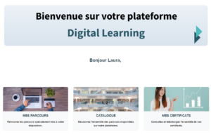 Plateforme Digital Learning de CP Formation